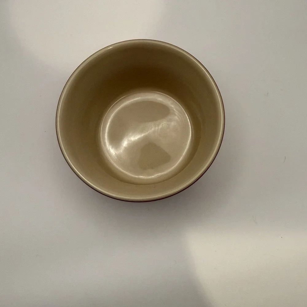 Le Creuset Cerise Red Ramekin Stoneware Custard Cup Ombre